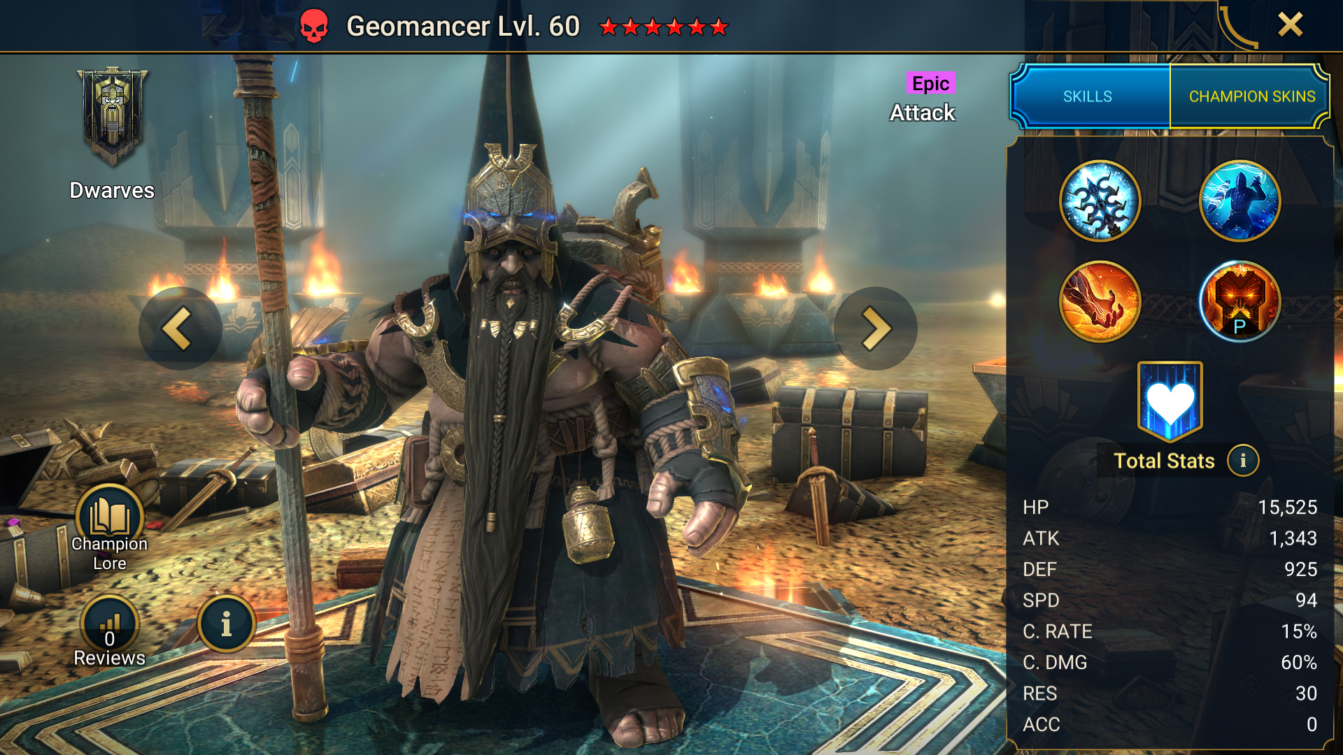 Meet the Champion: GEOMANCER