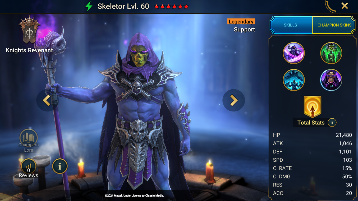 SKELETOR IN RAID: SHADOW LEGENDS
