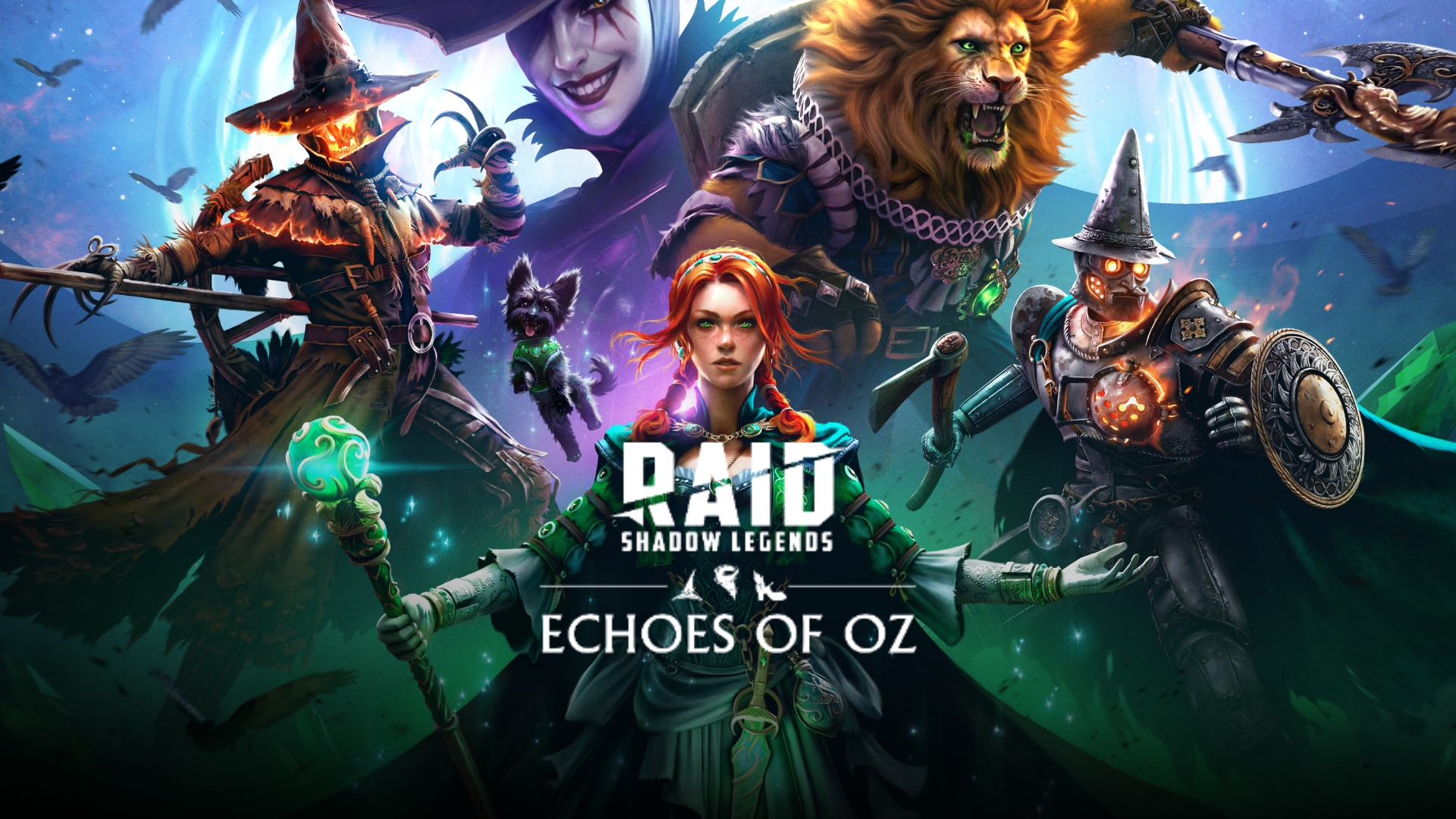 KEY ART FOR ECHOES OF OZ IN RAID: SHADOW LEGENDS
